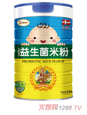 智慧熊乳清蛋白益生菌米粉 聽(tīng)裝