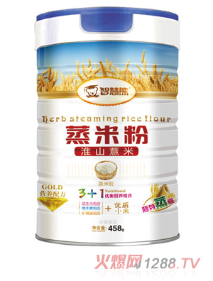 智慧熊蒸米粉 淮山薏米 聽(tīng)裝