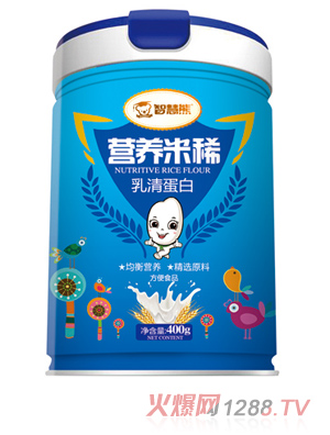智慧熊營(yíng)養米稀 乳清蛋白 聽(tīng)裝