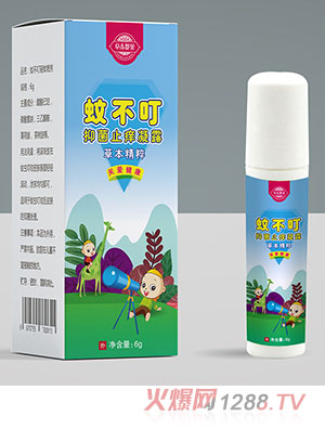 草本郡泉蚊不叮抑菌止癢凝露