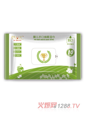 群嬰匯10抽濕巾