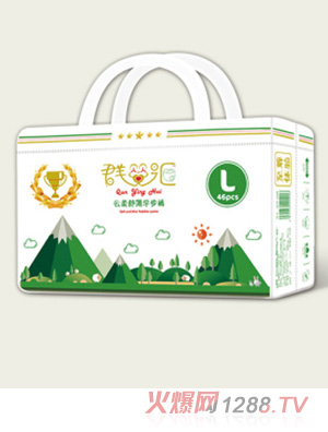 群嬰匯至尊版-拉拉褲-L-46片