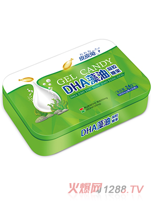 皮皮兔DHA藻油凝胶糖果