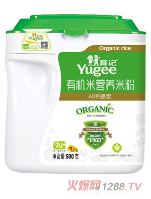 育记有机米营养米粉-AD钙多维500克