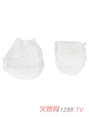 科米蛙婴儿薄皮肤护理纸尿片 实物