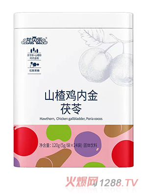 龍貝樂(lè )山楂雞內金茯苓