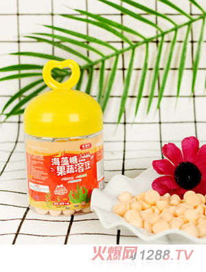 晓姐姐海藻糖果蔬溶豆香蕉+胡萝卜味