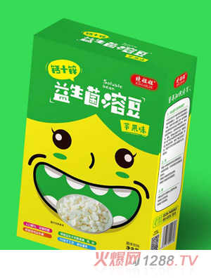晓姐姐益生菌溶豆苹果味