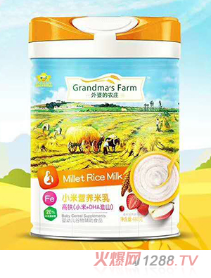 外婆的农庄小米营养米乳-高铁（小米+DHA淮山）