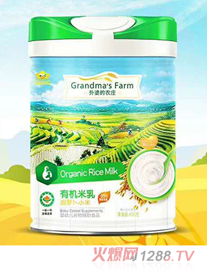 外婆的农庄有机米乳-胡萝卜小米