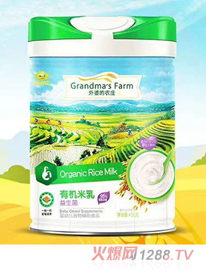 外婆的农庄有机米乳-益生菌