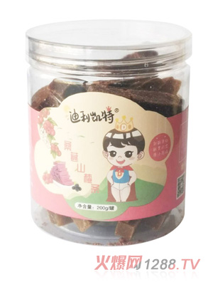 迪利凯特山楂条桑葚200g