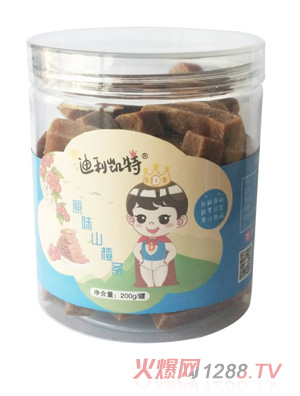 迪利凯特山楂条原味200g