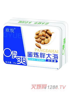 歐悅蜜煉胖大海潤喉糖