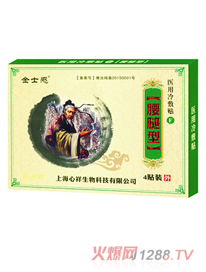 金士感醫用冷敷貼 腰腿型