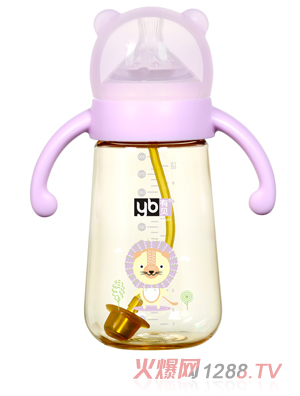 有贝PPSU奶瓶  989紫