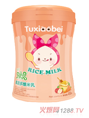 兔小貝果蔬多維米乳 聽(tīng)裝