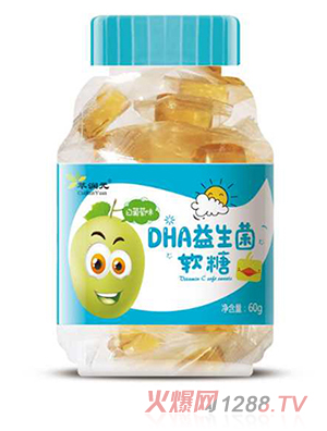 萃润元DHA益生菌软糖 白葡萄味