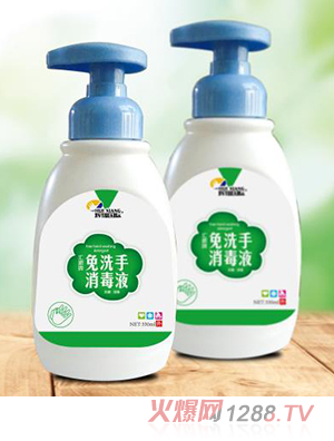 辉翔国际汇顺牌免洗手消毒液