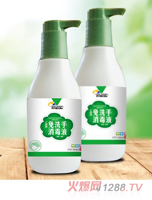 辉翔国际汇顺牌免洗手消毒液