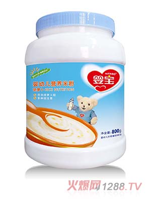 嬰寶嬰幼兒營(yíng)養米粉 胡蘿卜800g