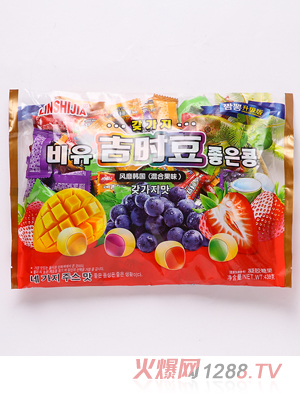林食佳438g吉时豆混合果味软糖