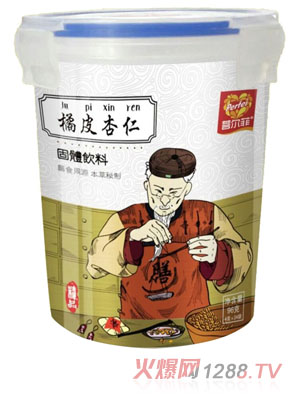 菩尔菲橘皮杏仁固体饮料