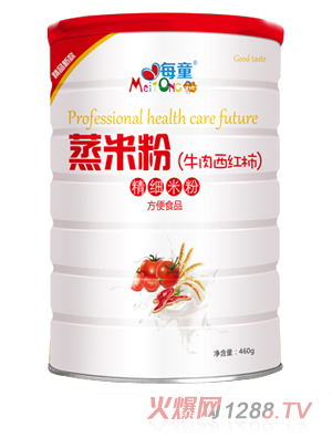 每童蒸米粉（牛肉西红柿）听装