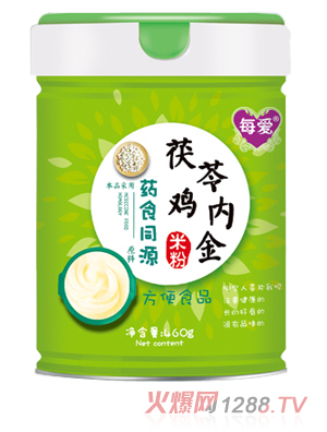 每愛(ài)茯苓雞內金藥食同源米粉 聽(tīng)裝
