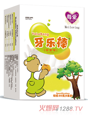 每愛(ài)牙樂(lè )棒 水果味