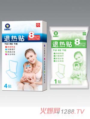 正康惠仁退热贴4贴