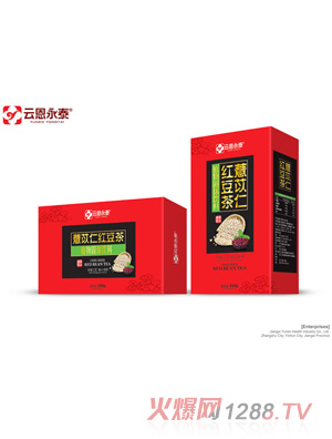 云恩永泰薏苡仁红豆茶植物固体饮料