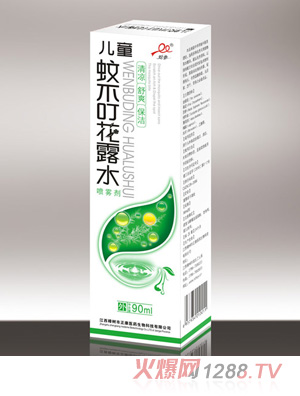 蛇參兒童蚊不叮花露水盒裝