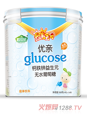 超級冠優(yōu)親鈣鐵鋅益生元無(wú)水葡萄糖(樂(lè )扣)
