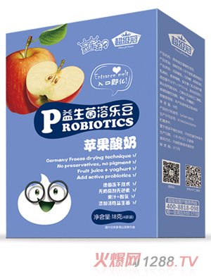 超級冠益生菌溶樂(lè )豆（蘋(píng)果酸奶