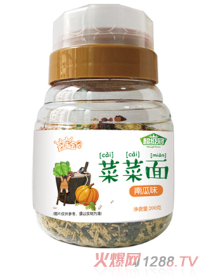 超级冠菜菜面南瓜味（漏斗罐）