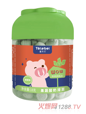 童樂(lè )貝果蔬酸奶溶豆菠菜味
