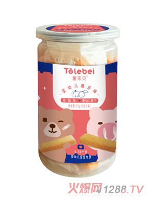 童乐贝磨牙棒瓶装果蔬味