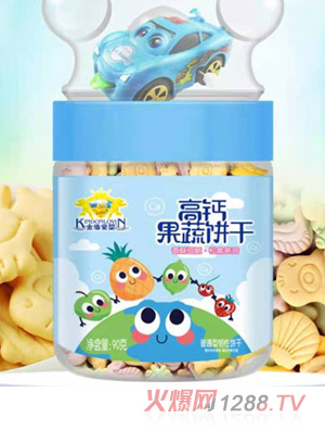 金盾愛(ài)嬰高鈣果蔬餅干