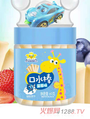 金盾愛(ài)嬰口水棒-藍莓味