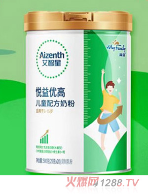 满嘉悦益优高儿童配方奶粉