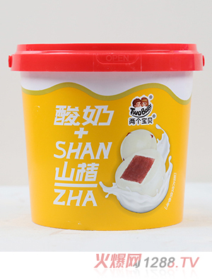 兩個(gè)寶貝酸奶山楂188g