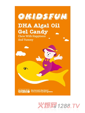 凯蒂凡DHA藻油凝胶糖果