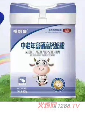 哺敏康中老年富硒高钙奶粉
