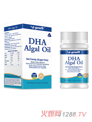 益优善佳DHA藻油凝胶糖果（无糖）