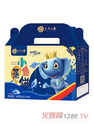 多可三只小象小魚(yú)餅 芝士味