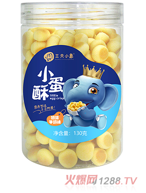多可三只小象小蛋酥 牛奶味