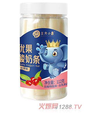 多可三只小象優(yōu)果酸奶條 紅棗味