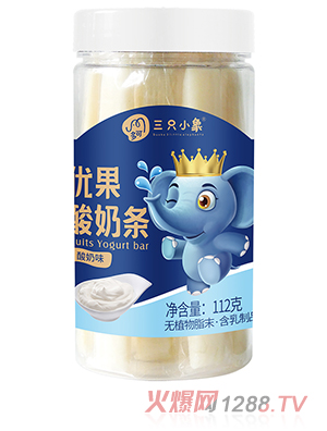 多可三只小象優(yōu)果酸奶條 酸奶味