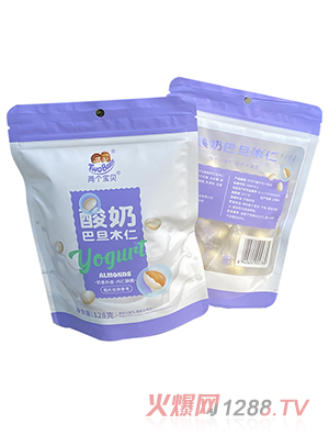 兩個(gè)寶貝酸奶巴旦木仁128g